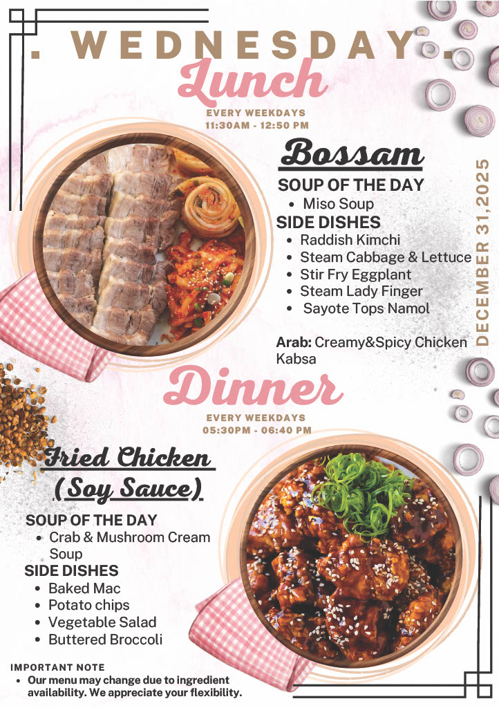 JICプレミアムキャンパス食事