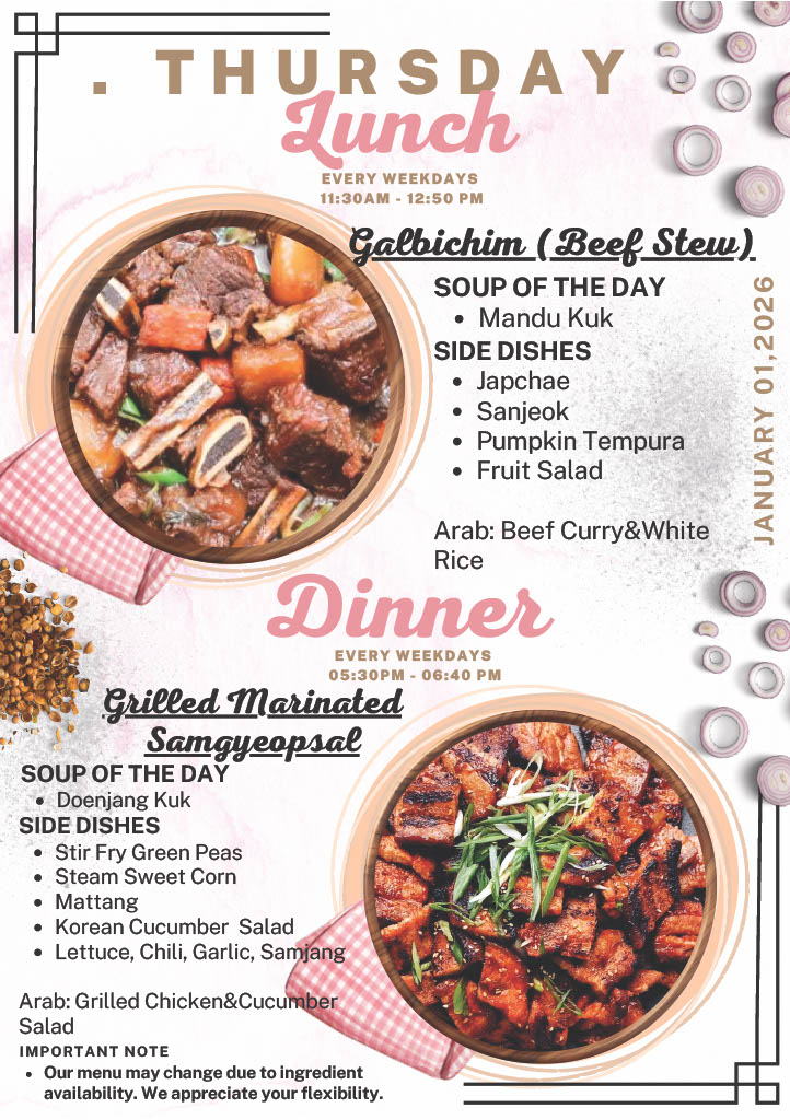 JICプレミアムキャンパス食事