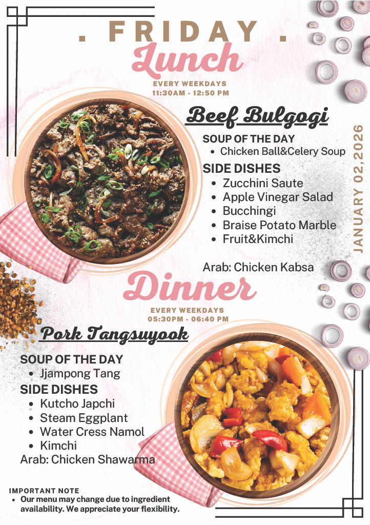 JICプレミアムキャンパス食事