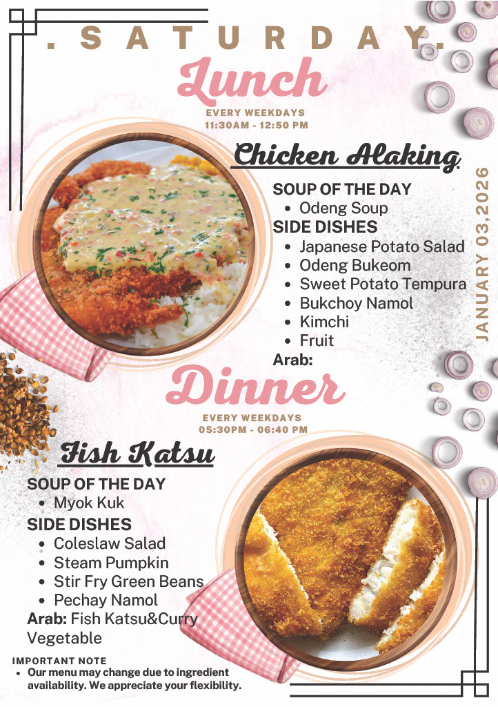 JICプレミアムキャンパス食事