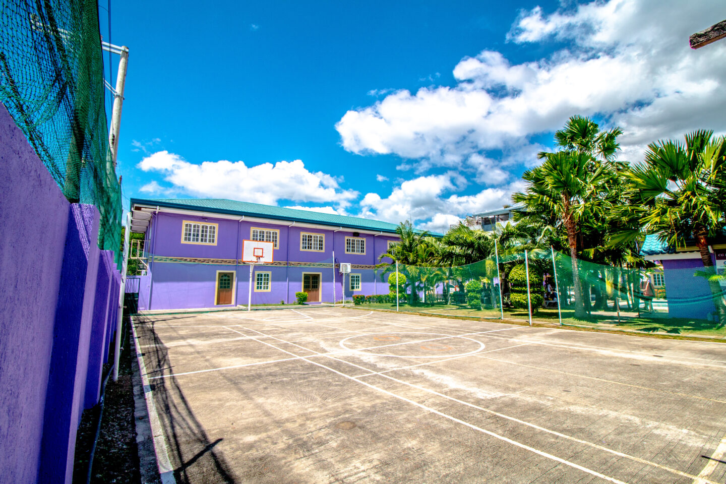 cg sparta バスケットボールコート