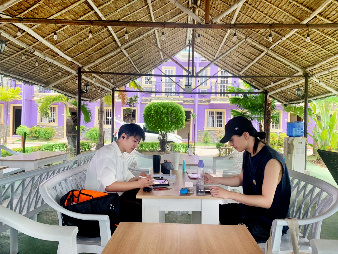 cg sparta 自習風景